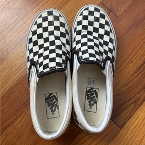 Platform Vans Slip-On's.